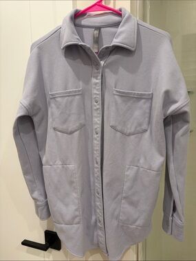 Cozy Fleece Button-Up Shirt
